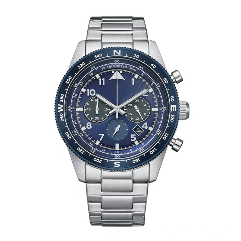 Luminous Quartz Six-pin Watch