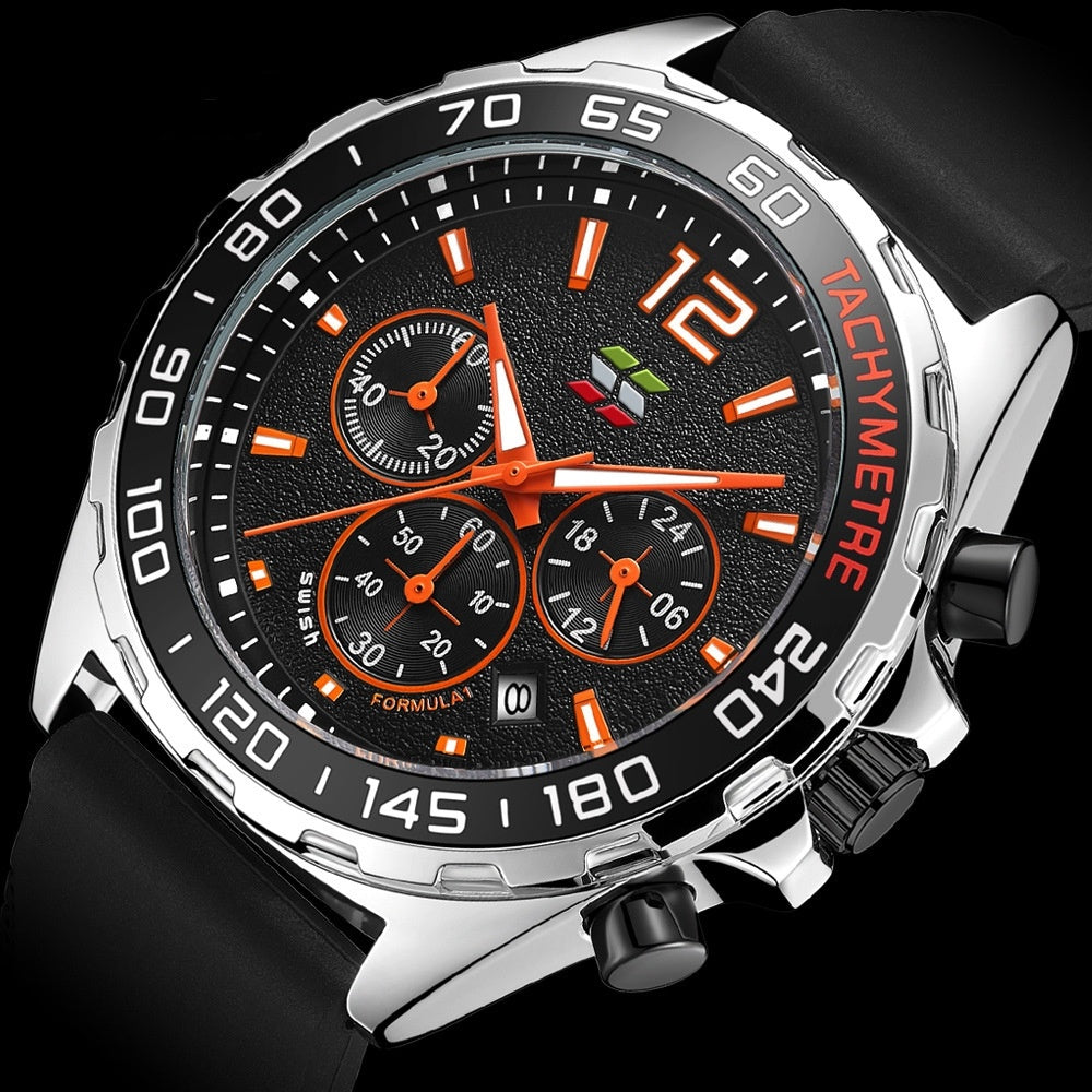 Formula 1 Quartz Six Pin Watch